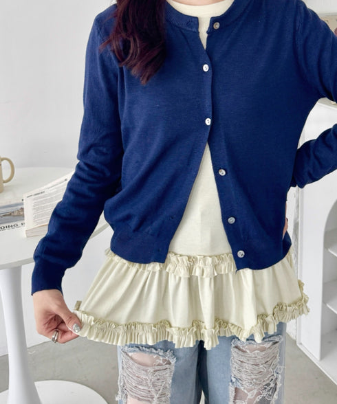 裾フリルトップス | SL2256041 | アイボリー