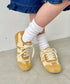 【靴紐2種set】フリルレーススニーカー | SL3256045 | イエロー