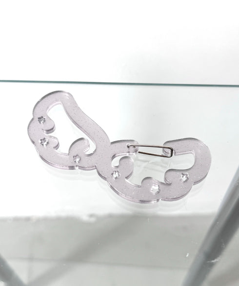 ウィッシュコア羽根モチーフカラビナ | LO6256020 | グレー