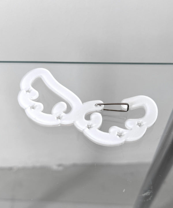 ウィッシュコア羽根モチーフカラビナ | LO6256020 | ホワイト