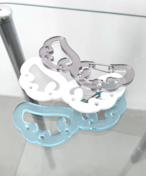 ウィッシュコア羽根モチーフカラビナ | LO6256020 | ホワイト