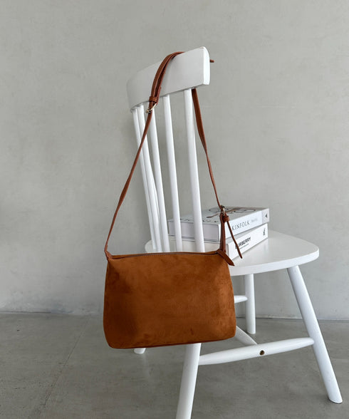 2WAY スウェード風ワンハンドルバッグ ショルダーバッグ | MD1253018 | キャメル