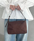 2WAY スウェード風ワンハンドルバッグ ショルダーバッグ | MD1253018 | ブラウン
