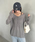 フロントスリットカーディガン | MD2253015 | グレー