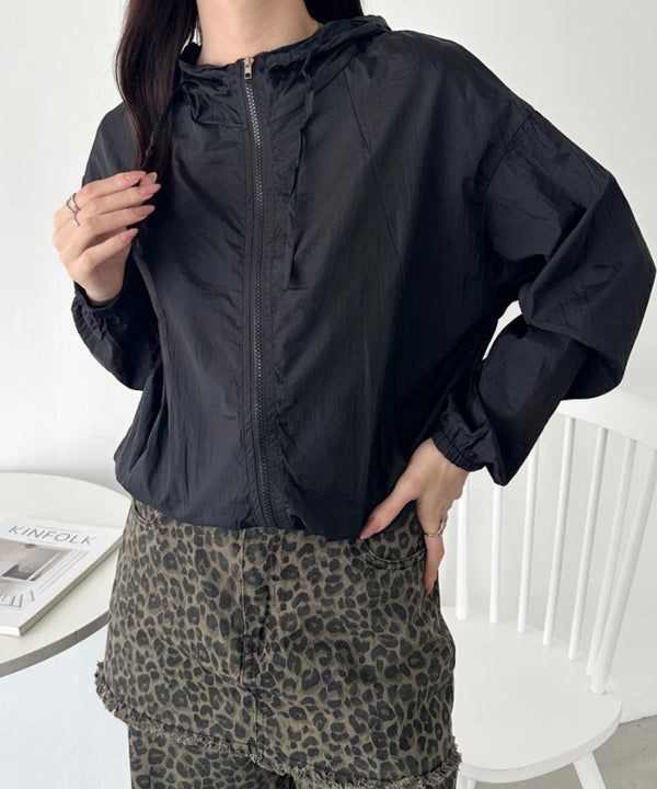 軽量マウンテンパーカー ナイロンパーカー | WR2253021 | ブラック