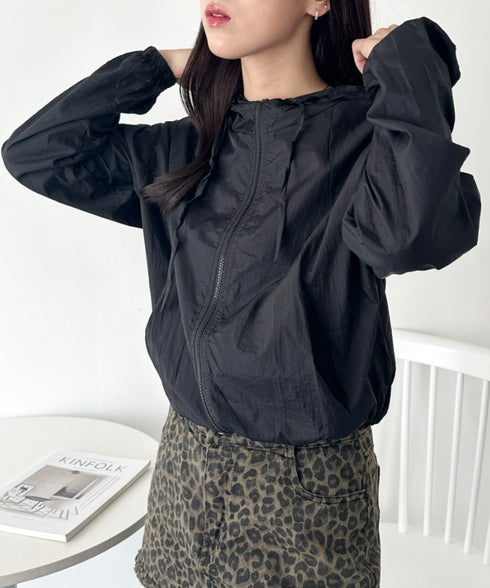 軽量マウンテンパーカー ナイロンパーカー | WR2253021 | ブラック