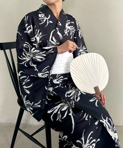お気に入り20000超え 新柄登場!選べる9柄展開 簡単着付け 浴衣2点セット(浴衣/帯) セパレート浴衣 簡単二部式浴衣セット 結び帯でアレンジ自由■動画あり | MD2252056 | その他8