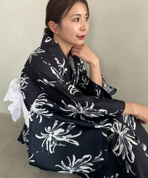 お気に入り20000超え 新柄登場!選べる9柄展開 簡単着付け 浴衣2点セット(浴衣/帯) セパレート浴衣 簡単二部式浴衣セット 結び帯でアレンジ自由■動画あり | MD2252056 | その他8