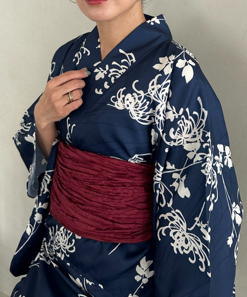 お気に入り20000超え 新柄登場!選べる9柄展開 簡単着付け 浴衣2点セット(浴衣/帯) セパレート浴衣 簡単二部式浴衣セット 結び帯でアレンジ自由■動画あり | MD2252056 | その他9