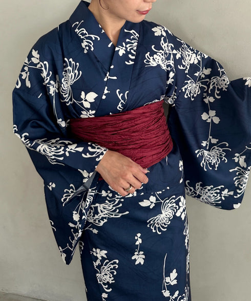 お気に入り20000超え 新柄登場!選べる9柄展開 簡単着付け 浴衣2点セット(浴衣/帯) セパレート浴衣 簡単二部式浴衣セット 結び帯でアレンジ自由■動画あり | MD2252056 | その他9