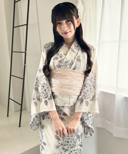 選べる7柄展開 1人で着られる浴衣2点セット(浴衣/帯) セパレート浴衣 かんたん二部式浴衣セット | MD2252056 | その他2