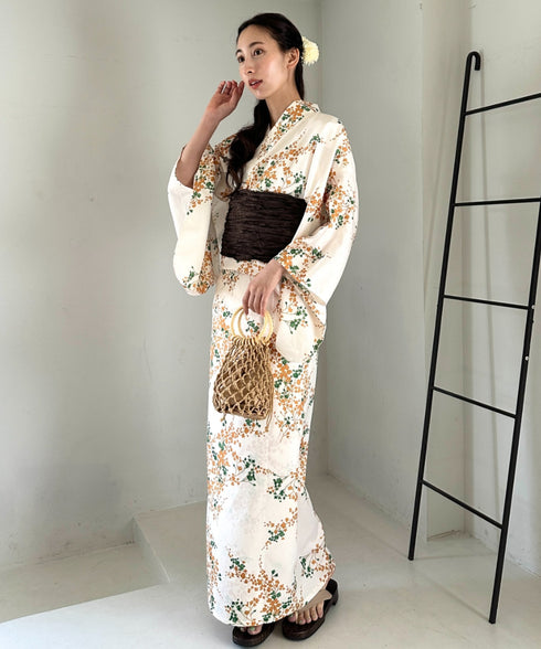 選べる7柄展開 1人で着られる浴衣2点セット(浴衣/帯) セパレート浴衣 かんたん二部式浴衣セット | MD2252056 | その他3