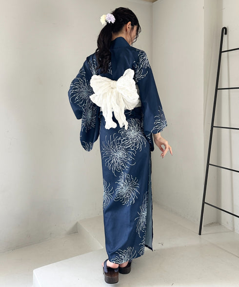 選べる7柄展開 1人で着られる浴衣2点セット(浴衣/帯) セパレート浴衣 かんたん二部式浴衣セット | MD2252056 | その他5