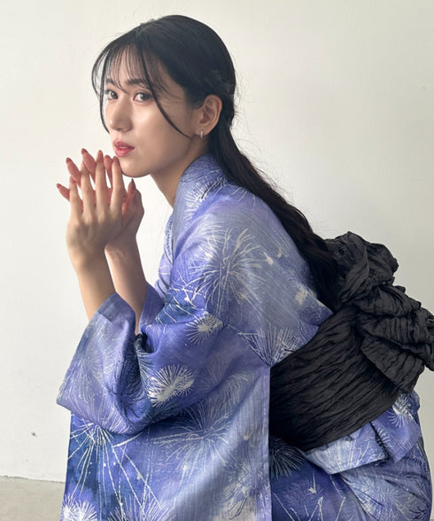 選べる7柄展開 1人で着られる浴衣2点セット(浴衣/帯) セパレート浴衣 かんたん二部式浴衣セット | MD2252056 | その他7