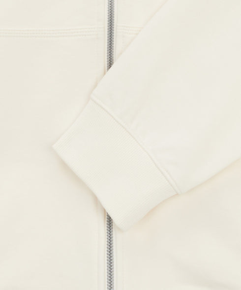 THE NORTH FACE(ザ・ノースフェイス)/ワンポイント ロゴ刺繍 ジップパーカー フーディ/M'S CORE HOOD ZIP UP | IM2253016 | クリーム