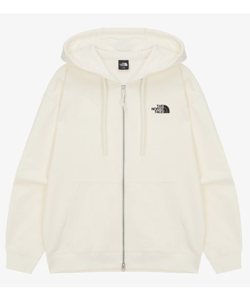 THE NORTH FACE(ザ・ノースフェイス)/ワンポイント ロゴ刺繍 ジップパーカー フーディ/M'S CORE HOOD ZIP UP | IM2253016 | クリーム