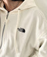 THE NORTH FACE(ザ・ノースフェイス)/ワンポイント ロゴ刺繍 ジップパーカー フーディ/M'S CORE HOOD ZIP UP | IM2253016 | クリーム