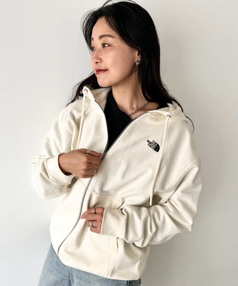 THE NORTH FACE(ザ・ノースフェイス)/ワンポイント ロゴ刺繍 ジップパーカー フーディ/M'S CORE HOOD ZIP UP | IM2253016 | クリーム