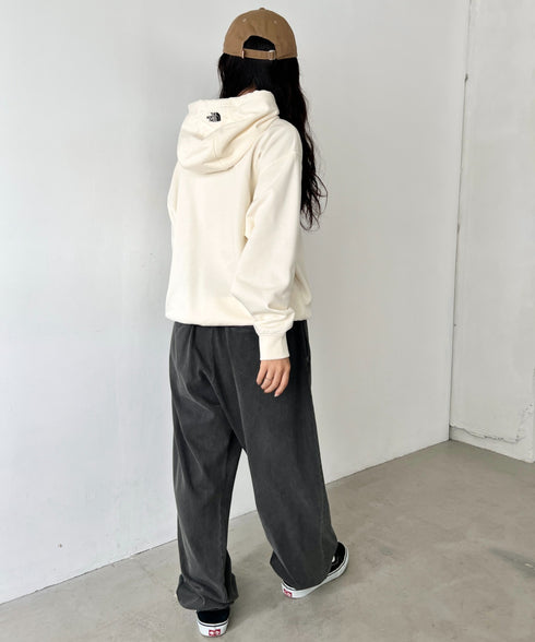 THE NORTH FACE(ザ・ノースフェイス)/ワンポイント ロゴ刺繍 パーカー フーディ/M'S CORE HOODIE | IM2253017 | クリーム