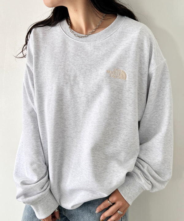 THE NORTH FACE(ザ・ノースフェイス)/ワンポイント ロゴ刺繍 スウェット サイズ展開豊富 大きめサイズあり/M'S CORE SWEATSHIRTS | IM2253018 | シルバー