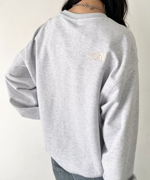 THE NORTH FACE(ザ・ノースフェイス)/ワンポイント ロゴ刺繍 スウェット サイズ展開豊富 大きめサイズあり/M'S CORE SWEATSHIRTS | IM2253018 | シルバー