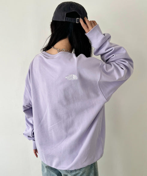 THE NORTH FACE(ザ・ノースフェイス)/ワンポイント ロゴ刺繍 スウェット サイズ展開豊富 大きめサイズあり/M'S CORE SWEATSHIRTS | IM2253018 | ラベンダー