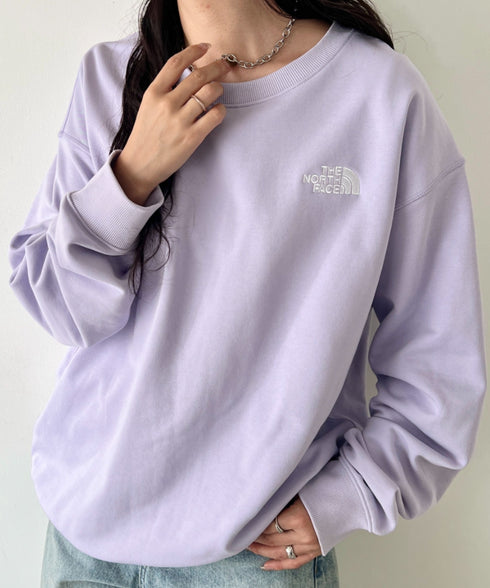 THE NORTH FACE(ザ・ノースフェイス)/ワンポイント ロゴ刺繍 スウェット サイズ展開豊富 大きめサイズあり/M'S CORE SWEATSHIRTS | IM2253018 | ラベンダー