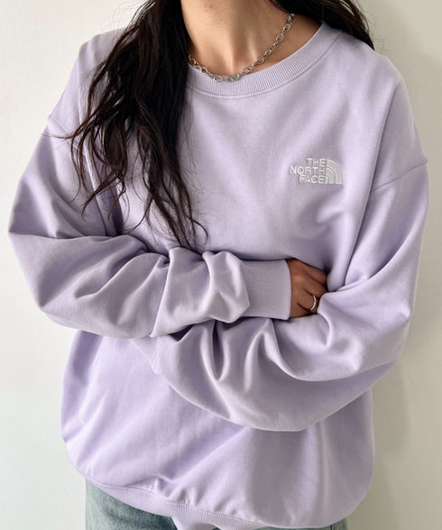THE NORTH FACE(ザ・ノースフェイス)/ワンポイント ロゴ刺繍 スウェット サイズ展開豊富 大きめサイズあり/M'S CORE SWEATSHIRTS | IM2253018 | ラベンダー