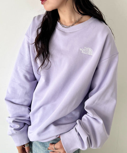 THE NORTH FACE(ザ・ノースフェイス)/ワンポイント ロゴ刺繍 スウェット サイズ展開豊富 大きめサイズあり/M'S CORE SWEATSHIRTS | IM2253018 | ラベンダー