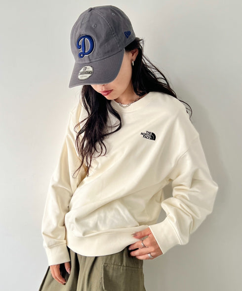 THE NORTH FACE(ザ・ノースフェイス)/ワンポイント ロゴ刺繍 スウェット サイズ展開豊富 大きめサイズあり/M'S CORE SWEATSHIRTS | IM2253018 | クリーム