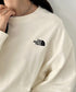 THE NORTH FACE(ザ・ノースフェイス)/ワンポイント ロゴ刺繍 スウェット サイズ展開豊富 大きめサイズあり/M'S CORE SWEATSHIRTS | IM2253018 | クリーム