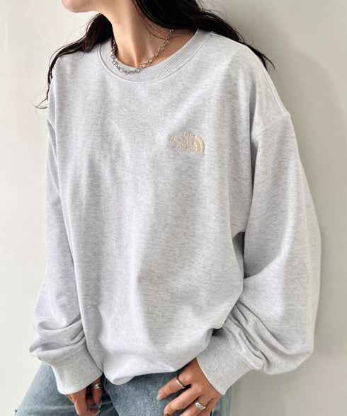 THE NORTH FACE(ザ・ノースフェイス)/ワンポイント ロゴ刺繍 スウェット サイズ展開豊富 大きめサイズあり/M'S CORE SWEATSHIRTS | IM2253018 | シルバー