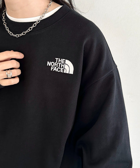THE NORTH FACE(ザ・ノースフェイス)/ワンポイント ロゴ刺繍 スウェット サイズ展開豊富 大きめサイズあり/M'S CORE SWEATSHIRTS | IM2253018 | ブラック