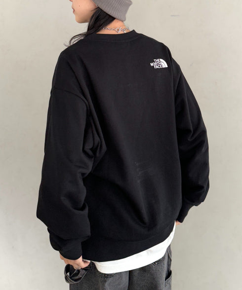 THE NORTH FACE(ザ・ノースフェイス)/ワンポイント ロゴ刺繍 スウェット サイズ展開豊富 大きめサイズあり/M'S CORE SWEATSHIRTS | IM2253018 | ブラック