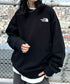 THE NORTH FACE(ザ・ノースフェイス)/ワンポイント ロゴ刺繍 スウェット サイズ展開豊富 大きめサイズあり/M'S CORE SWEATSHIRTS | IM2253018 | ブラック