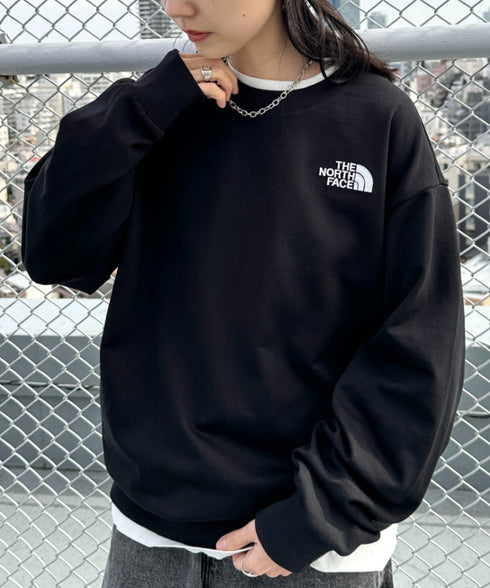 THE NORTH FACE(ザ・ノースフェイス)/ワンポイント ロゴ刺繍 スウェット サイズ展開豊富 大きめサイズあり/M'S CORE SWEATSHIRTS | IM2253018 | ブラック