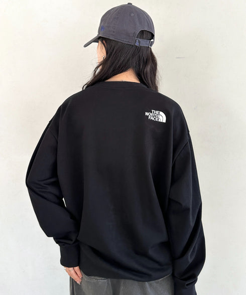 THE NORTH FACE(ザ・ノースフェイス)/ワンポイント ロゴ刺繍 スウェット サイズ展開豊富 大きめサイズあり/M'S CORE SWEATSHIRTS | IM2253018 | ブラック