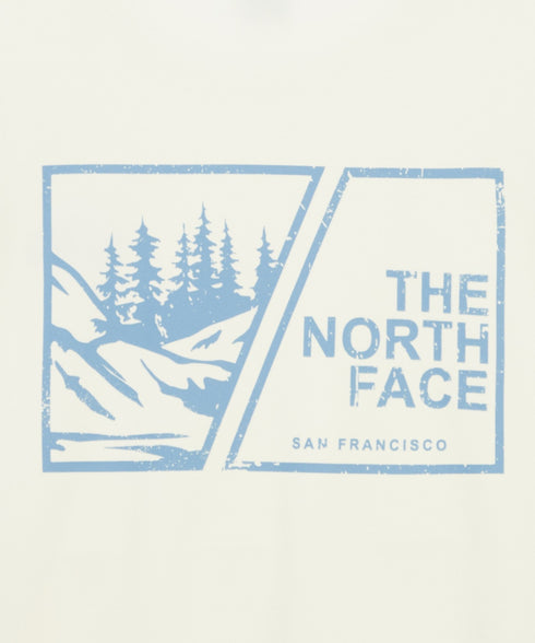 THE NORTH FACE(ザ・ノースフェイス)/バックプリント ロゴ ルーズフィット スウェット/M'S BOSQUE SWEATSHIRTS | IM2253019 | クリーム