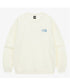 THE NORTH FACE(ザ・ノースフェイス)/バックプリント ロゴ ルーズフィット スウェット/M'S BOSQUE SWEATSHIRTS | IM2253019 | クリーム
