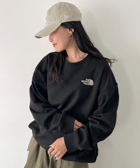 THE NORTH FACE(ザ・ノースフェイス)/バックプリント ロゴ ルーズフィット スウェット/M'S BOSQUE SWEATSHIRTS | IM2253019 | ブラック