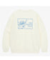 THE NORTH FACE(ザ・ノースフェイス)/バックプリント ロゴ ルーズフィット スウェット/M'S BOSQUE SWEATSHIRTS | IM2253019 | クリーム