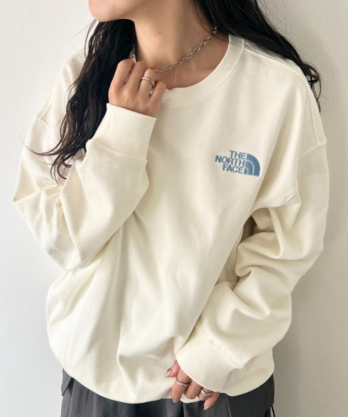 THE NORTH FACE(ザ・ノースフェイス)/バックプリント ロゴ ルーズフィット スウェット/M'S BOSQUE SWEATSHIRTS | IM2253019 | クリーム