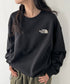 THE NORTH FACE(ザ・ノースフェイス)/バックプリント ロゴ ルーズフィット スウェット/M'S BOSQUE SWEATSHIRTS | IM2253019 | ブラック