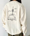 THE NORTH FACE(ザ・ノースフェイス)/バックプリント コットン スウェット クルーネック 大きめサイズあり/M'S SEOUL FOUR SEASONS SWEATSHIRTS | IM2253020 | クリーム