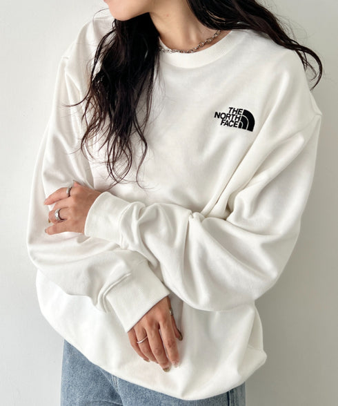 THE NORTH FACE(ザ・ノースフェイス)/バックプリント コットン スウェット クルーネック 大きめサイズあり/M'S SEOUL FOUR SEASONS SWEATSHIRTS | IM2253020 | オフホワイト