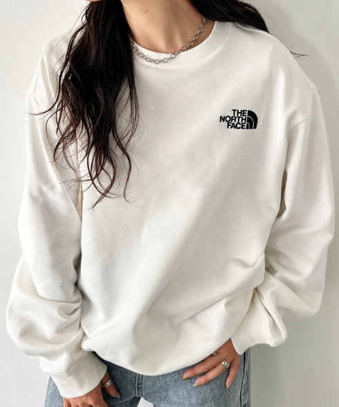 THE NORTH FACE(ザ・ノースフェイス)/バックプリント コットン スウェット クルーネック 大きめサイズあり/M'S SEOUL FOUR SEASONS SWEATSHIRTS | IM2253020 | オフホワイト
