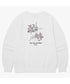 THE NORTH FACE(ザ・ノースフェイス)/バックプリント コットン スウェット クルーネック 大きめサイズあり/M'S SEOUL FOUR SEASONS SWEATSHIRTS | IM2253020 | オフホワイト
