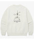 THE NORTH FACE(ザ・ノースフェイス)/バックプリント コットン スウェット クルーネック 大きめサイズあり/M'S SEOUL FOUR SEASONS SWEATSHIRTS | IM2253020 | クリーム
