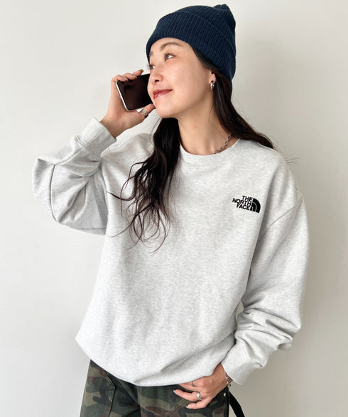 THE NORTH FACE(ザ・ノースフェイス)/バックプリント コットン スウェット クルーネック 大きめサイズあり/M'S SEOUL FOUR SEASONS SWEATSHIRTS | IM2253020 | グレー