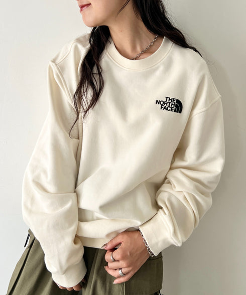THE NORTH FACE(ザ・ノースフェイス)/バックプリント コットン スウェット クルーネック 大きめサイズあり/M'S SEOUL FOUR SEASONS SWEATSHIRTS | IM2253020 | クリーム